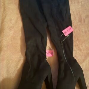 Black Women's Wide Fit Boots